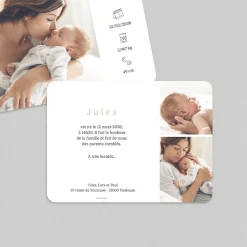 Faire-part Naissance Garçon | Faire-part Naissance Fille^Planet cards Notre soleil