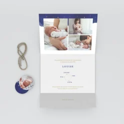 Faire-part Naissance Original | Faire-part Naissance Fille^Planet cards Notre Univers Solaire