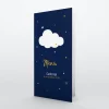 Menu Baptême^Planet cards Nuage et étoiles