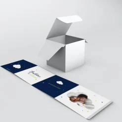 Boîte À Dragées Baptême^Planet cards Nuage et étoiles