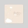 Faire-part Baptême Civil^Planet cards Nuages