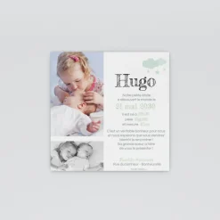 Faire-part Naissance Original | Faire-part Naissance Garçon^Planet cards Nuages et étoiles