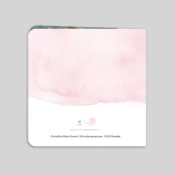 Faire-part Naissance Animaux | Créations En Collaboration^Planet cards Océan et Aquarelle Rose