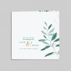 Faire-part Mariage Champêtre^Planet cards Olivier Chic
