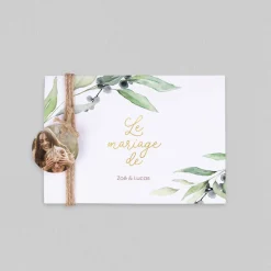 Faire-part Mariage Champêtre^Planet cards Olivier Doré