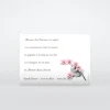 Carte Remerciement Décès^Planet cards Orchidée