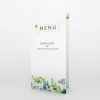 Menu De Mariage^Planet cards Oui Fleuri