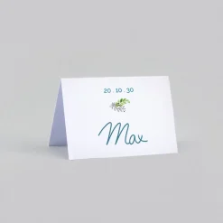 Marque-place Mariage^Planet cards Oui Fleuri