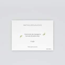Save The Date^Planet cards Oui Fleuri