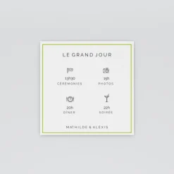 Programme De Mariage^Planet cards Oui Fleuri