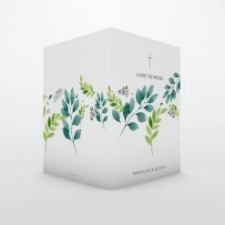 Livret De Messe Mariage^Planet cards Oui Fleuri