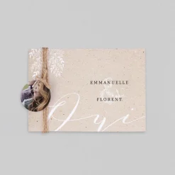 Faire-part Mariage Champêtre | Gamme Complète^Planet cards Oui Kraft