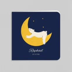 Faire-part Naissance Animaux | Faire-part Naissance Original^Planet cards Ourson Endormi