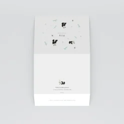 Faire-part Naissance Animaux^Planet cards Panda Nature