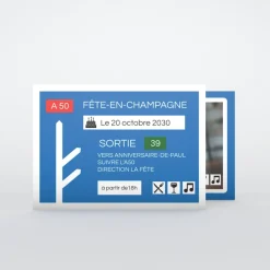 Carte Invitation Anniversaire Adulte Moderne^Planet cards Panneau Anniversaire