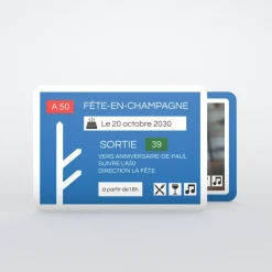 Carte Invitation Anniversaire Adulte Moderne^Planet cards Panneau Anniversaire