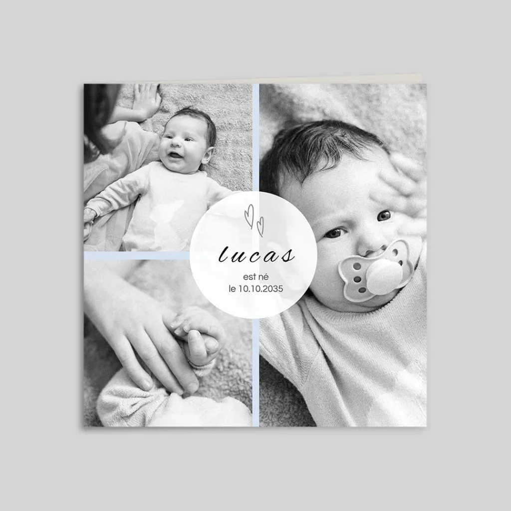 Faire-part Naissance Fille | Faire-part Naissance Garçon^Planet cards Pastille d'amour