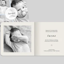 Faire-part Naissance Fille | Faire-part Naissance Garçon^Planet cards Pastille d'amour