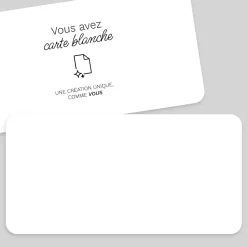 Carte 100% Personnalisable | Carte 100% Personnalisable^Planet cards Paysage Recto Verso 21 x 10.5 cm