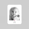 Faire-part Naissance Fille^Planet cards Petit coeur et arche