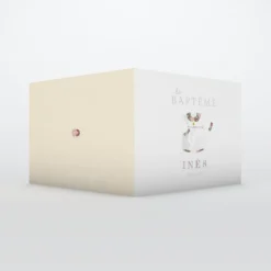 Faire-part Baptême Fille^Planet cards Petit Habit Liberty