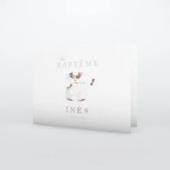 Faire-part Baptême Fille^Planet cards Petit Habit Liberty