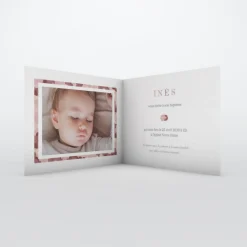 Faire-part Baptême Fille^Planet cards Petit Habit Liberty