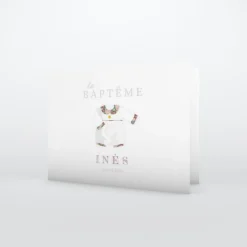 Faire-part Baptême Fille^Planet cards Petit Habit Liberty