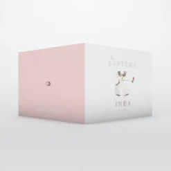 Faire-part Baptême Fille^Planet cards Petit Habit Liberty