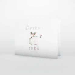 Faire-part Baptême Fille^Planet cards Petit Habit Liberty
