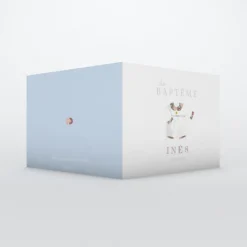Faire-part Baptême Fille^Planet cards Petit Habit Liberty