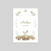 Faire-part Naissance Animaux | Faire-part Naissance Fille^Planet cards Petit Lapin en forêt