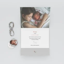 Faire-part Naissance Animaux^Planet cards Petit Lapin et Liberty