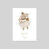 Faire-part Naissance Animaux | Faire-part Naissance Fille^Planet cards Petit Lapin et étoiles