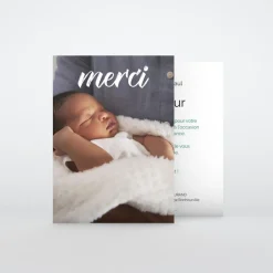 Carte Remerciement Naissance Classique^Planet cards Petit Nouveau