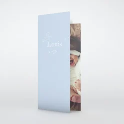 Faire-part Baptême Original^Planet cards Petit nuage et mouton