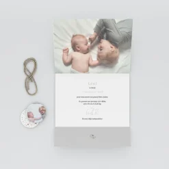 Faire-part Naissance Animaux^Planet cards Petit Ours et Liberty