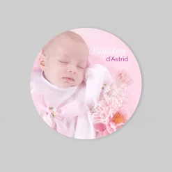 Faire-part Baptême Civil | Gamme Complète^Planet cards Petit papillon