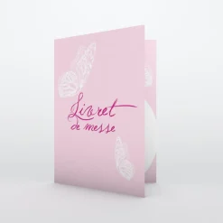 Livret De Baptême^Planet cards Petit papillon
