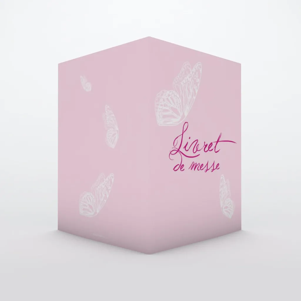 Livret De Baptême^Planet cards Petit papillon