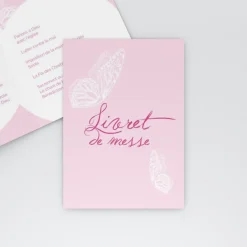 Livret De Baptême^Planet cards Petit papillon