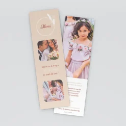 Carte Remerciement Mariage Champêtre | Carte Remerciement Mariage Marque-page^Planet cards Petit Épi De Blé