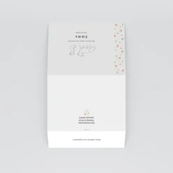 Faire-part Naissance Animaux^Planet cards Petit Renard et Liberty