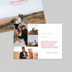 Carte Remerciement Mariage Champêtre^Planet cards Petite Boutonnière