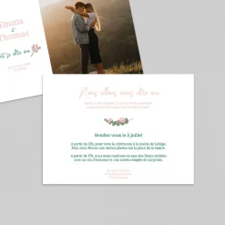 Faire-part Mariage Chic | Faire-part Mariage Champêtre^Planet cards Petite Boutonnière