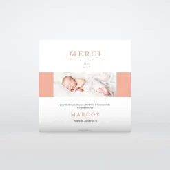 Carte Remerciement Naissance Classique | Carte Remerciement Naissance Magnet^Planet cards Petite Couronne