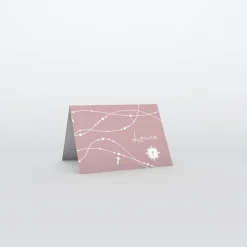 Marque-place Baptême^Planet cards Petite Croix