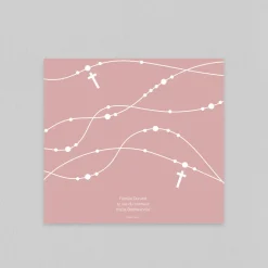 Faire-part Baptême Fille | Gamme Complète^Planet cards Petite Croix