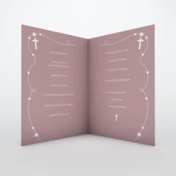 Livret De Baptême^Planet cards Petite Croix