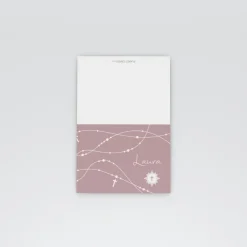 Marque-place Baptême^Planet cards Petite Croix